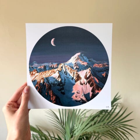 Dawnbreak print hand
