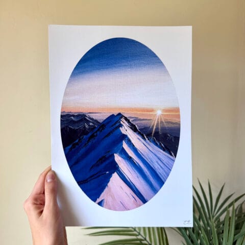 Dawncrest print hand