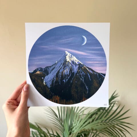 Dream of Dawn print hand