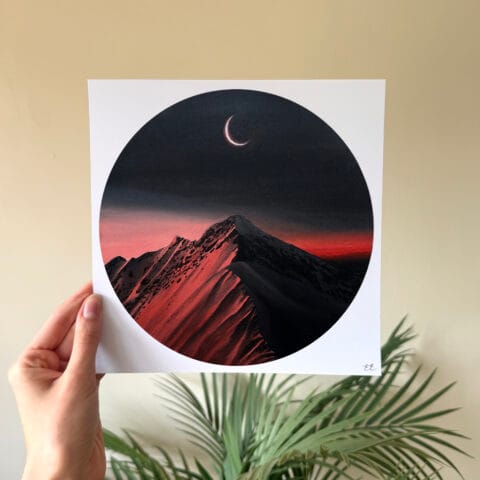 Eclipse print hand