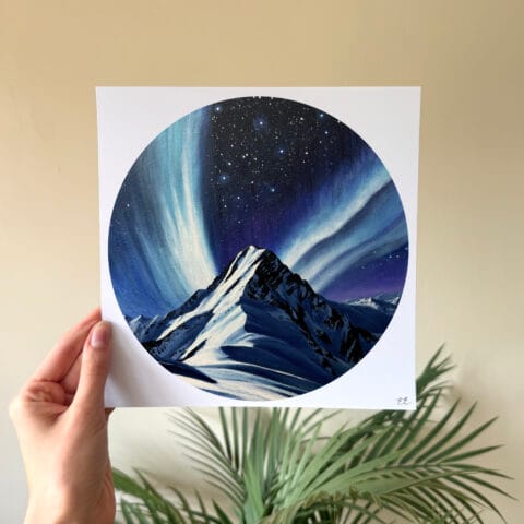 Night Glow print hand