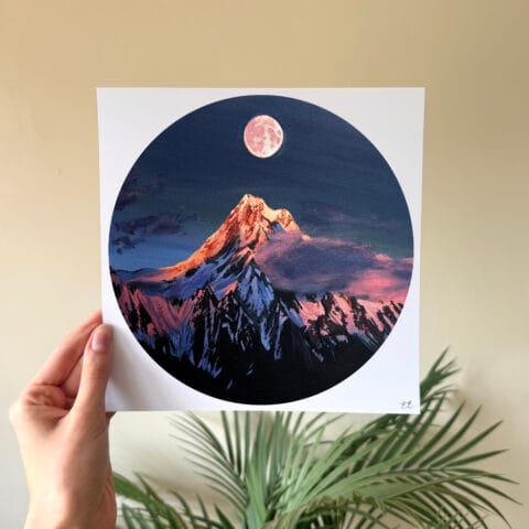 Radiance print hand