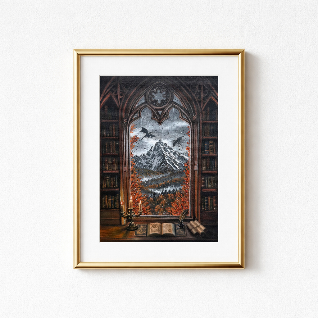 Scholar's Sanctum Print